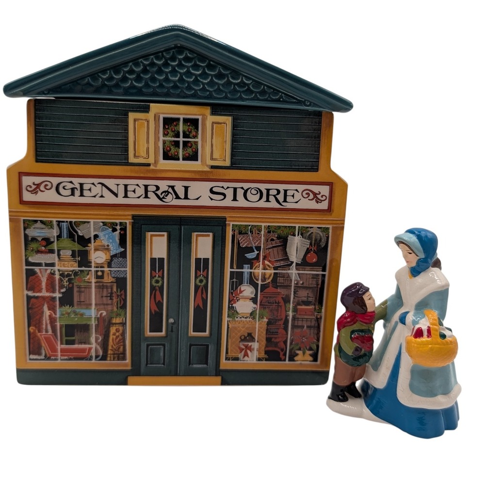 Vintage Avon‎ General Store McConnells Corners Country Christmas Village 1982